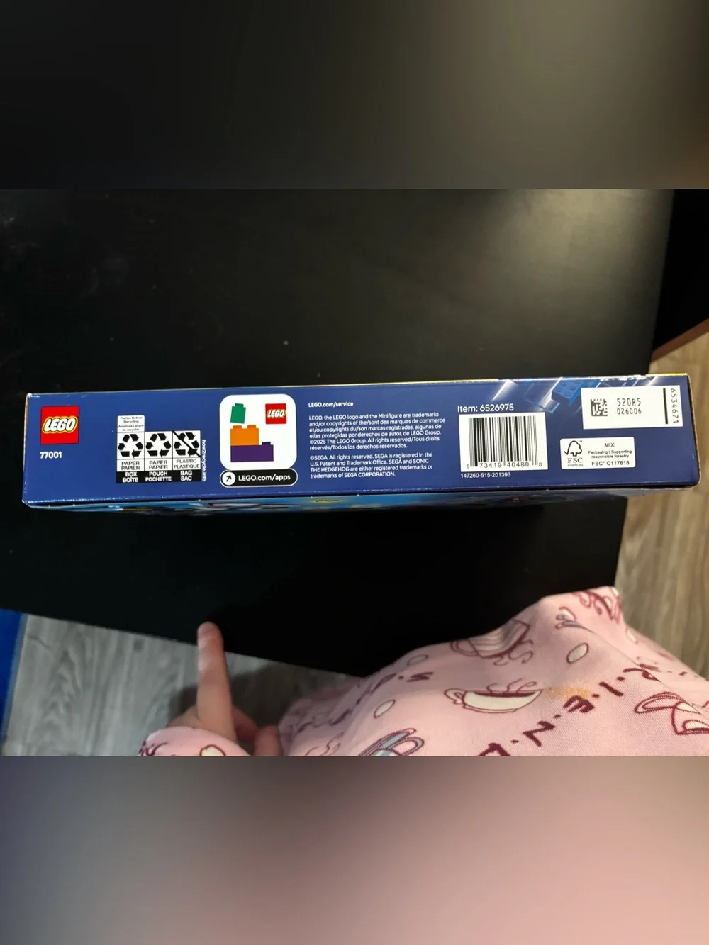 Lego Sonic The Hedgehog Playset with Sonic figure